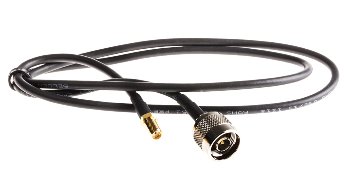 Mobilemark Female SMA to Male N Type, 990.6mm, LMR-240 Coaxial, Terminated