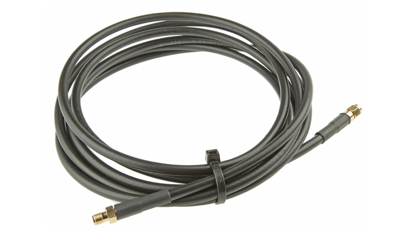 Mobilemark Female SMA to Male RP-SMA, 3m, LMR-240 Coaxial, Terminated
