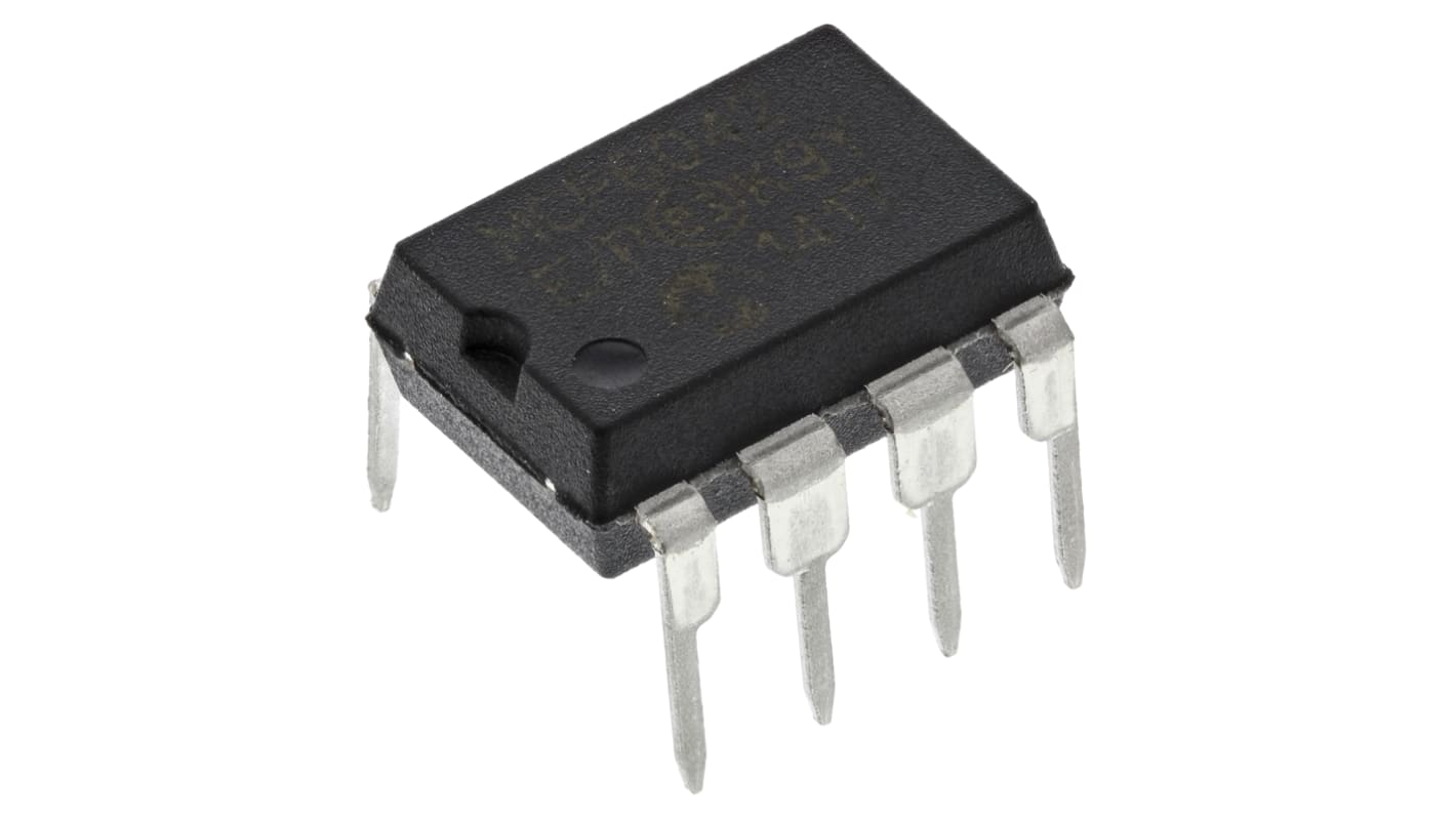 Microchip Operationsverstärker THT PDIP, einzeln typ. 1,4 → 6 V, 8-Pin