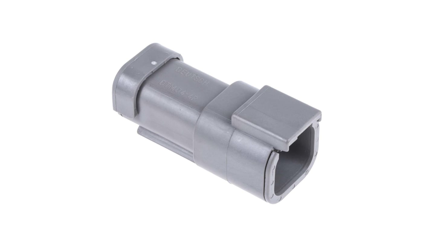 Connettore automotive Deutsch, Femmina, 7.5A, 4 vie, 2 file