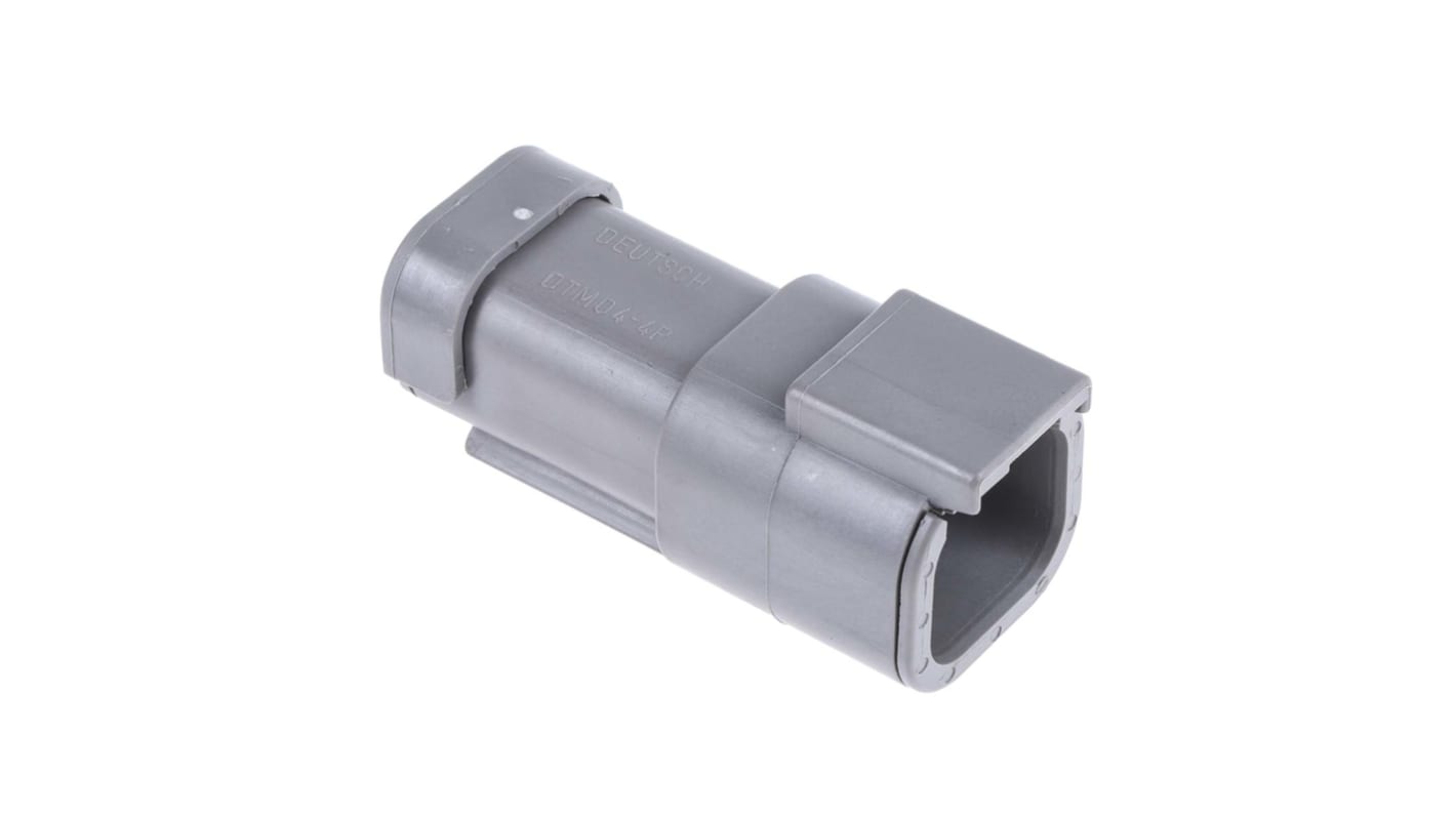 Deutsch, DTM Automotive Connector Socket 4 Way, Crimp Termination