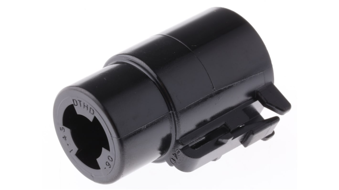 Connettore automotive Deutsch, Maschio, 100A, 4 vie, Montaggio con foro passante