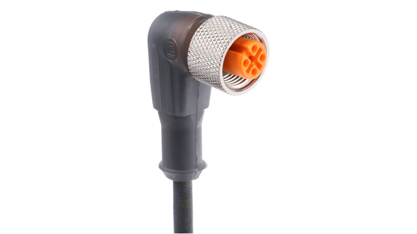 Lumberg Automation Right Angle Female 3 way M12 to Unterminated Sensor Actuator Cable, 5m