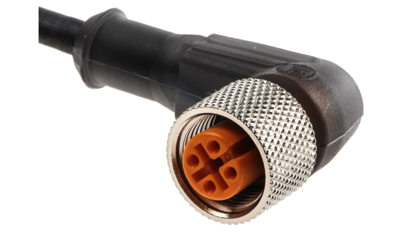 Lumberg Automation Female 4 way M12 to Sensor Actuator Cable, 2m