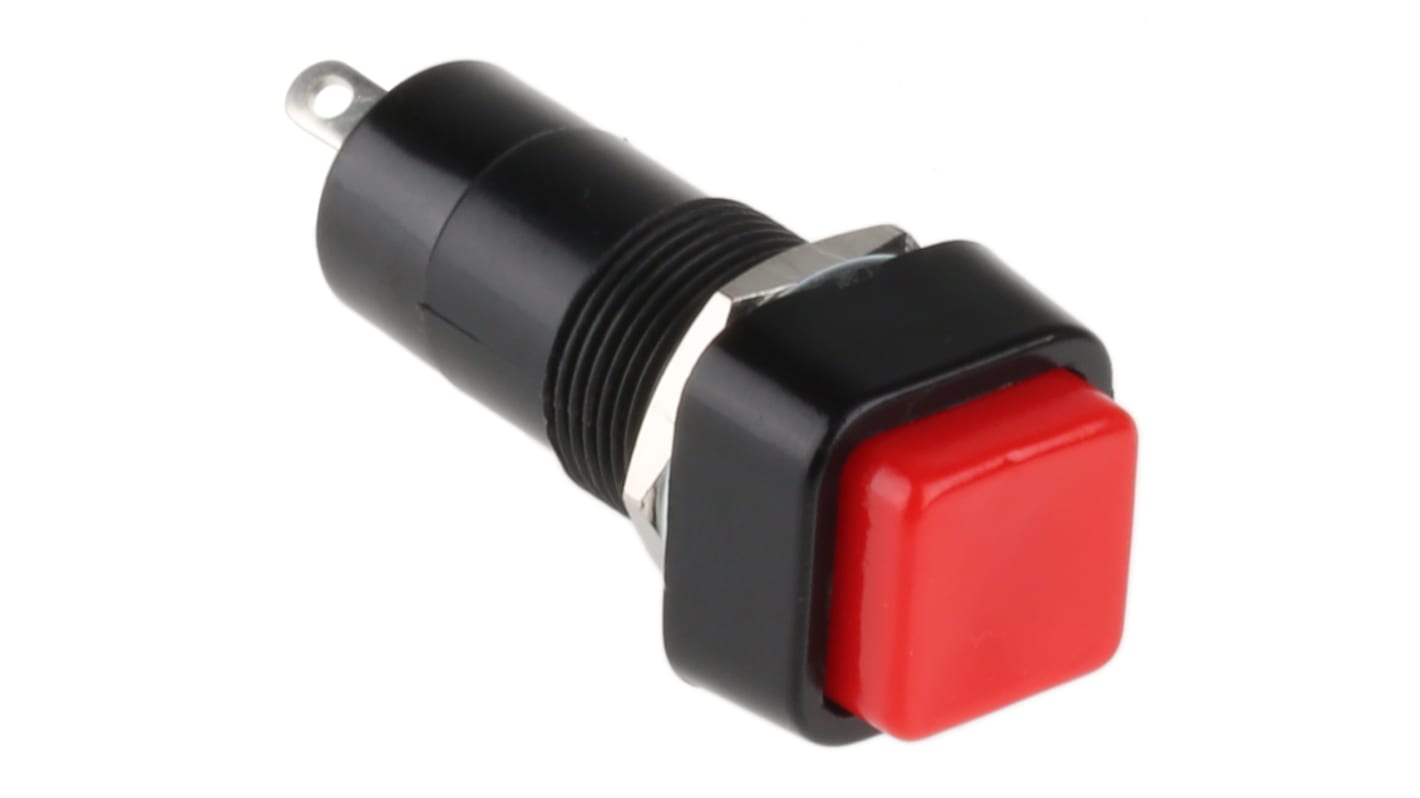 Interruttore a pulsante Lumberg, Momentaneo, SPST, , 3 A a 250 V c.a. Montaggio a pannello