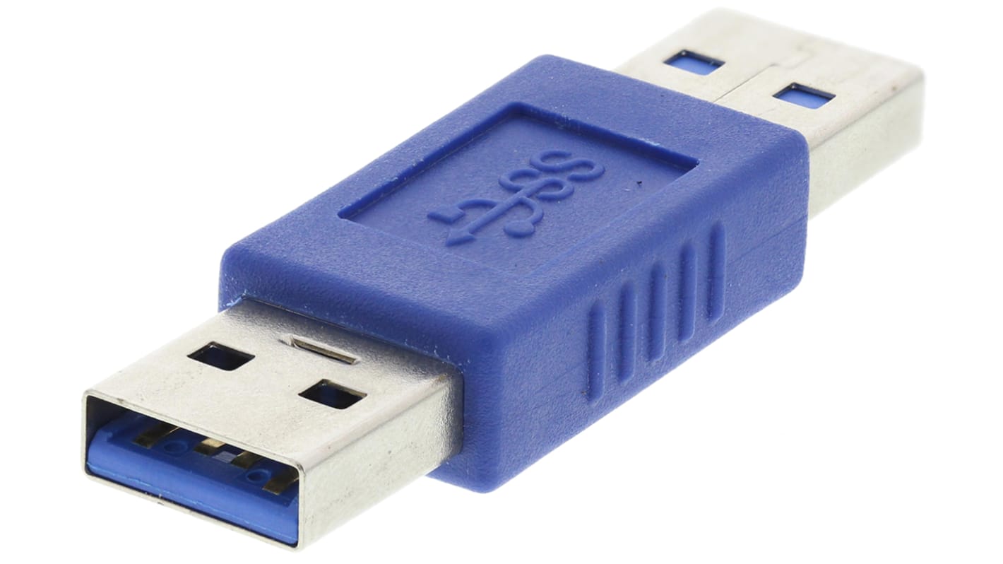 RS PRO USB A Male to USB A Male Adapter