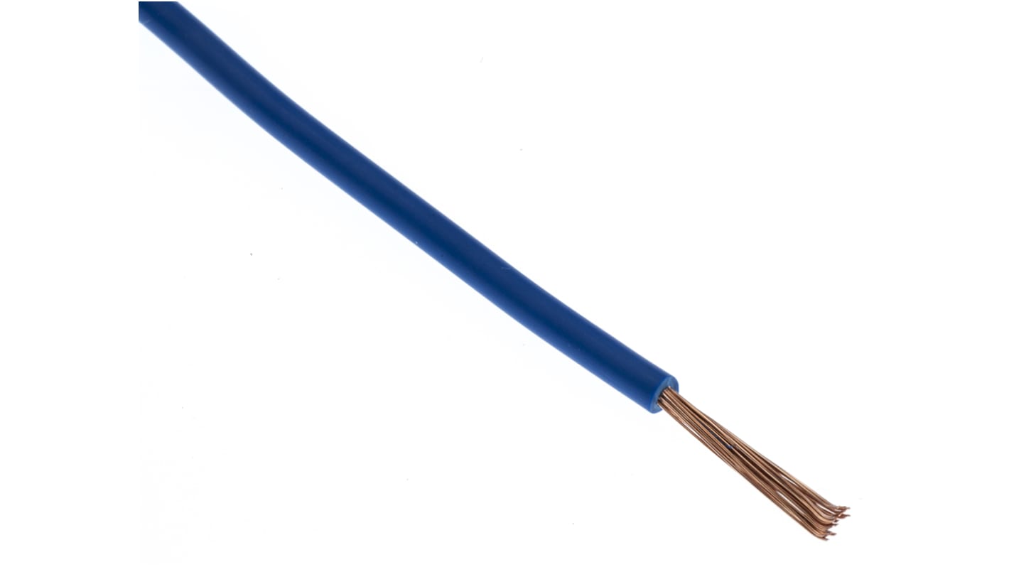 Lapp MULTI-STANDARD SC 2.1 Series Blue 0.5 mm² Hook Up Wire, 22 AWG, 100m, PVC Insulation, 4160114