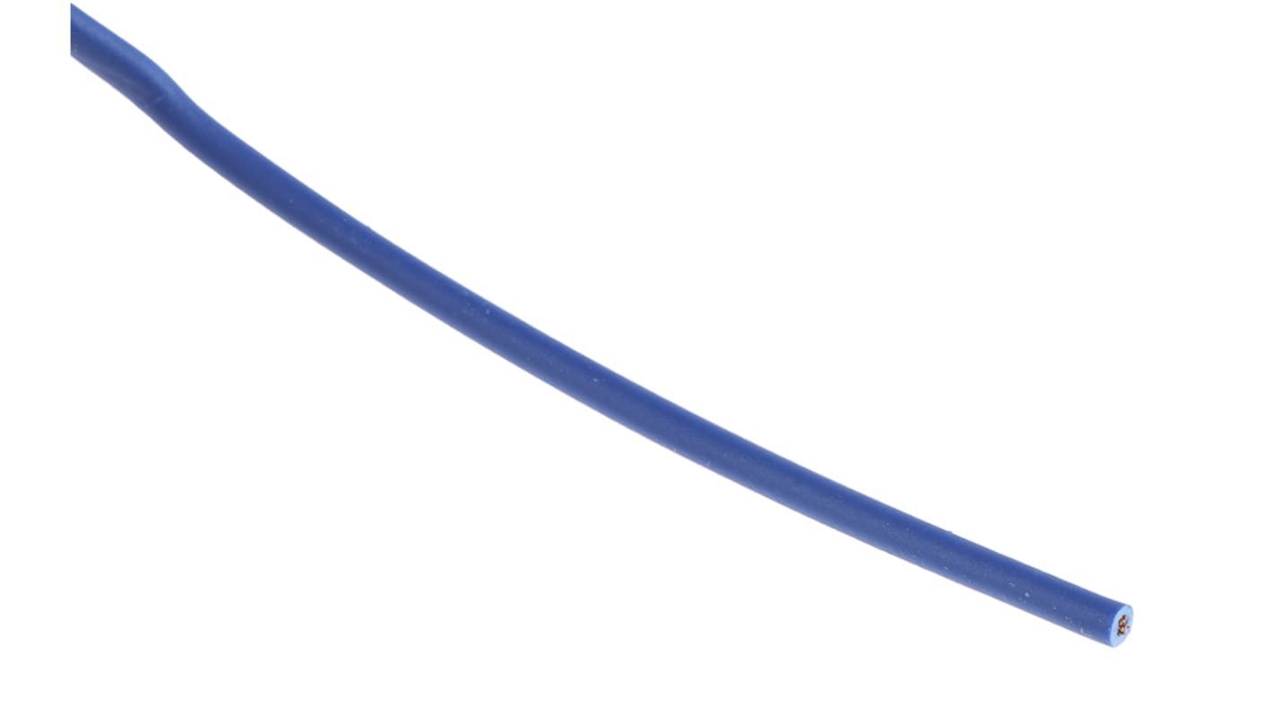 Lapp Einzeladerleitung 0,5 mm² 100m Dunkelblau PVC isoliert Ø 2.1mm 16/32 Litzen