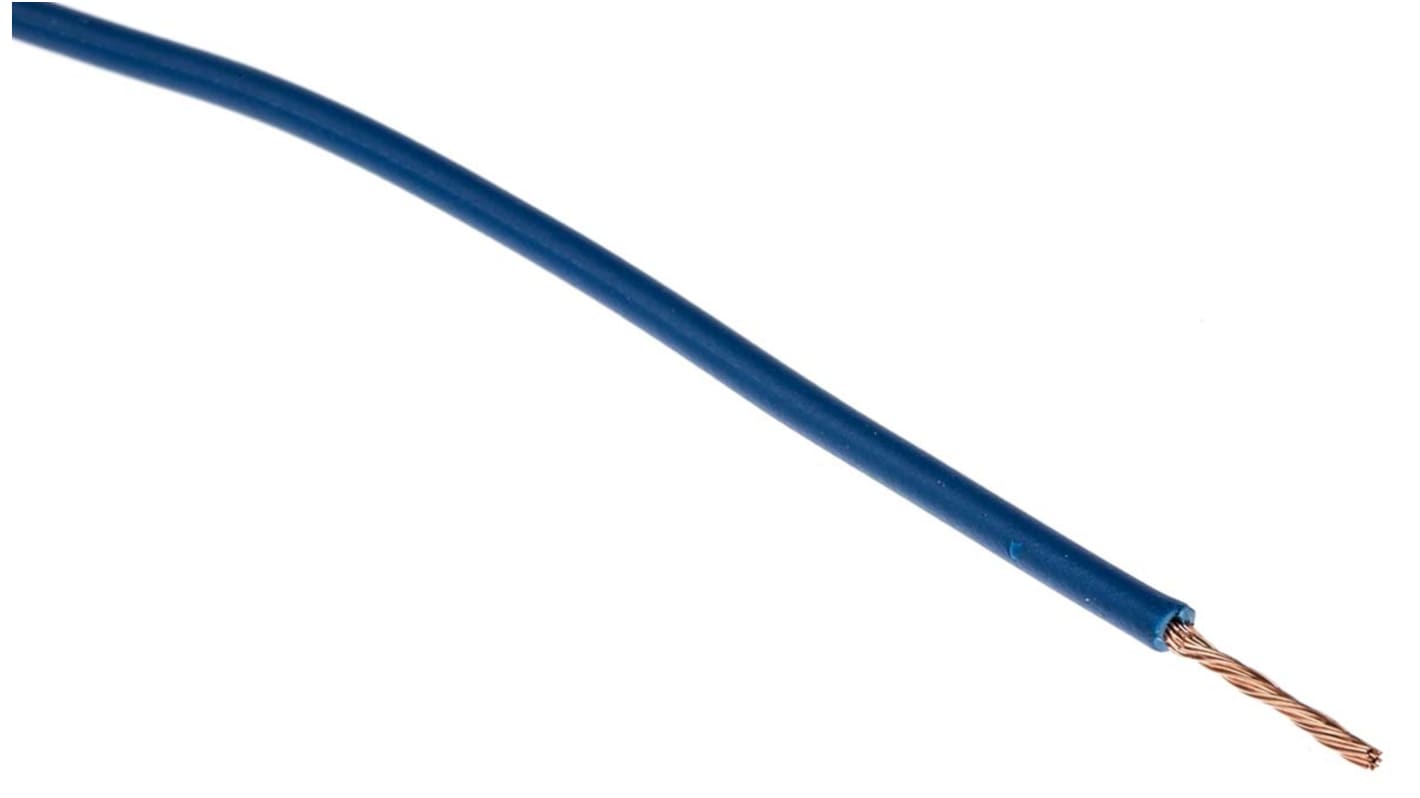 Lapp Dark Blue 0.75 mm² Hook Up Wire, 18AWG, 24/32, 100m, PVC Insulation, 4510142