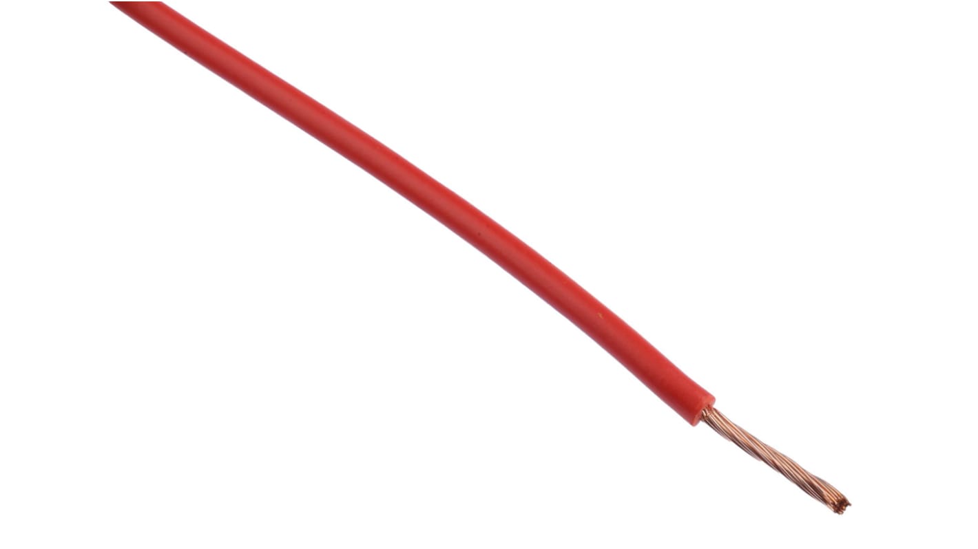 Lapp Red 1.5 mm² Hook Up Wire, 30/30, 100m, PVC Insulation, 4520041