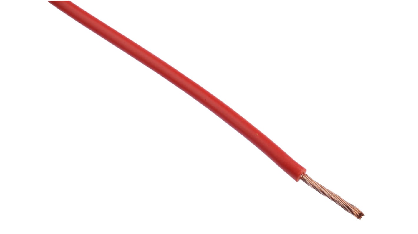 Lapp 红色电线, 2.5 mm², 100m长, 750 V, 最高+70°C, PVC绝缘, ÖLFLEX® H07V-K系列