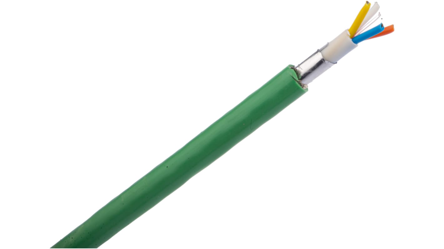 Câble Ethernet catégorie 5e SF/UTP Belden, Vert, 305m PVC Sans terminaison