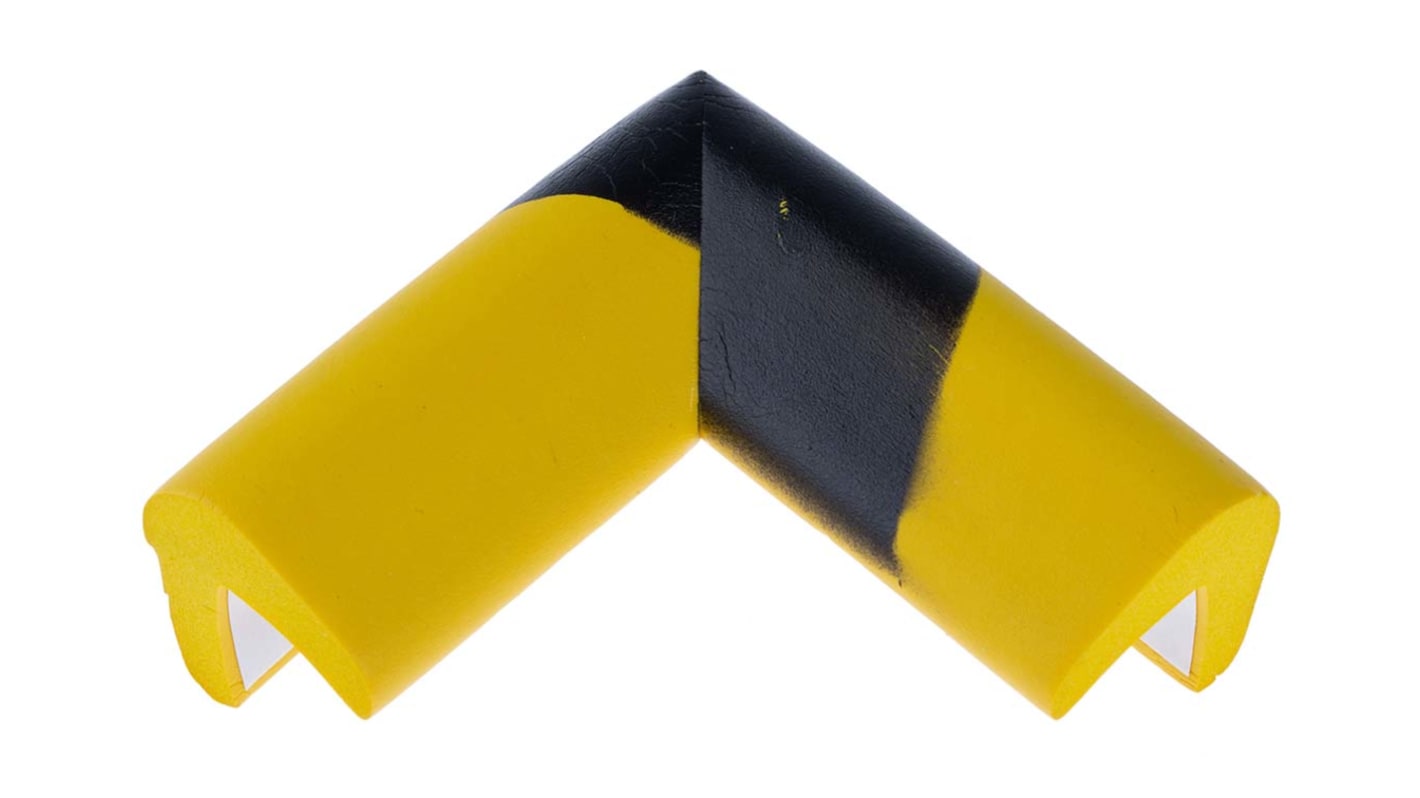 RS PRO Black/Yellow Impact Protector 75mm x 30mm