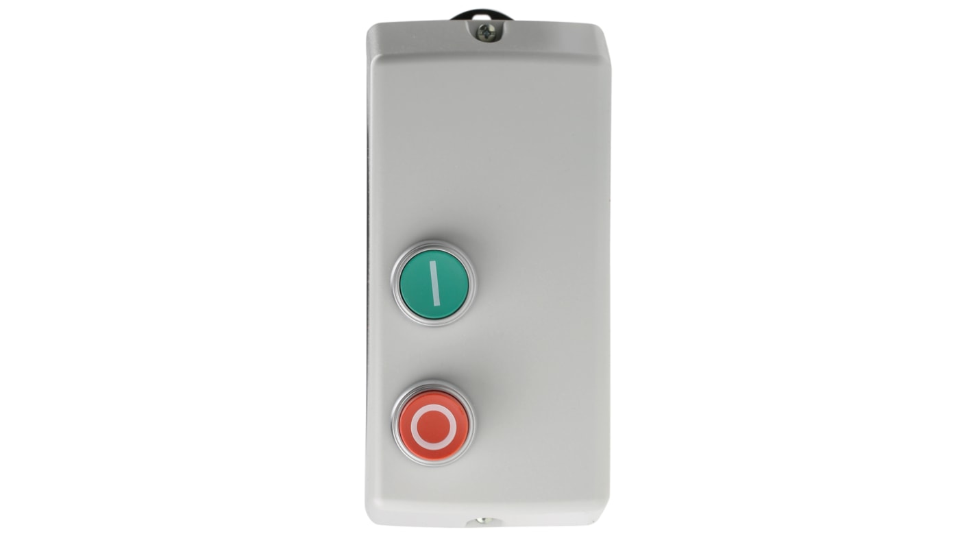 RS PRO DOL启动器, 3相, 5.5 kW, 400 V ac, 9 → 14 A, IP65, 自动, 193mm x 88mm x 134mm