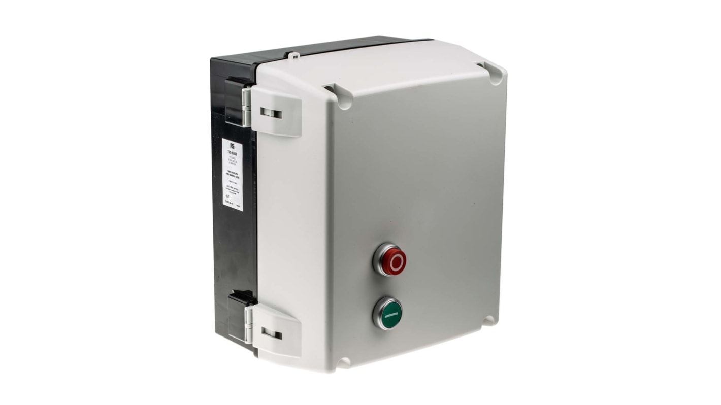 Starter stella-triangolo RS PRO, 3 fasi, 15 kW, 400 V c.a., IP65