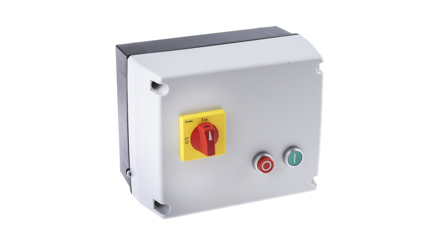 RS PRO Star Delta Starter, Star Delta, 11 kW, 400 V ac, 3 Phase, IP65