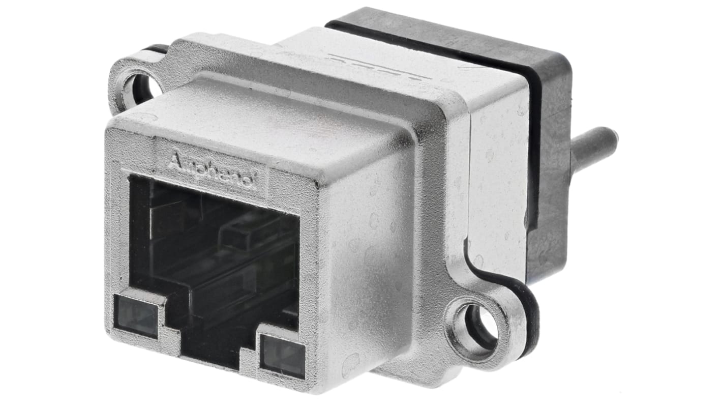 Amphenol RJ45接口, THT安装, 单口, 8路, 直向, MRJ系列
