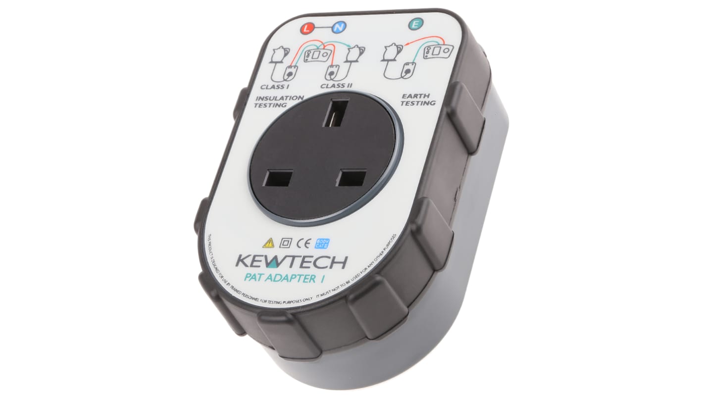 Kewtech Corporation PAT Adaptor 1 PAT Testing Adapter