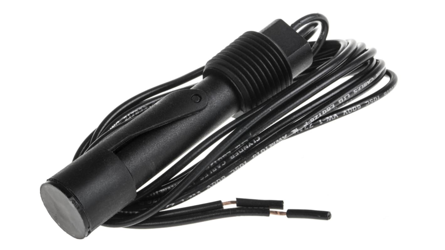 Sensata Cynergy3 RSF80 Series Horizontal External Nylon Float Switch, Float, 1m Cable, NO/NC, 300V ac Max, 300V dc Max