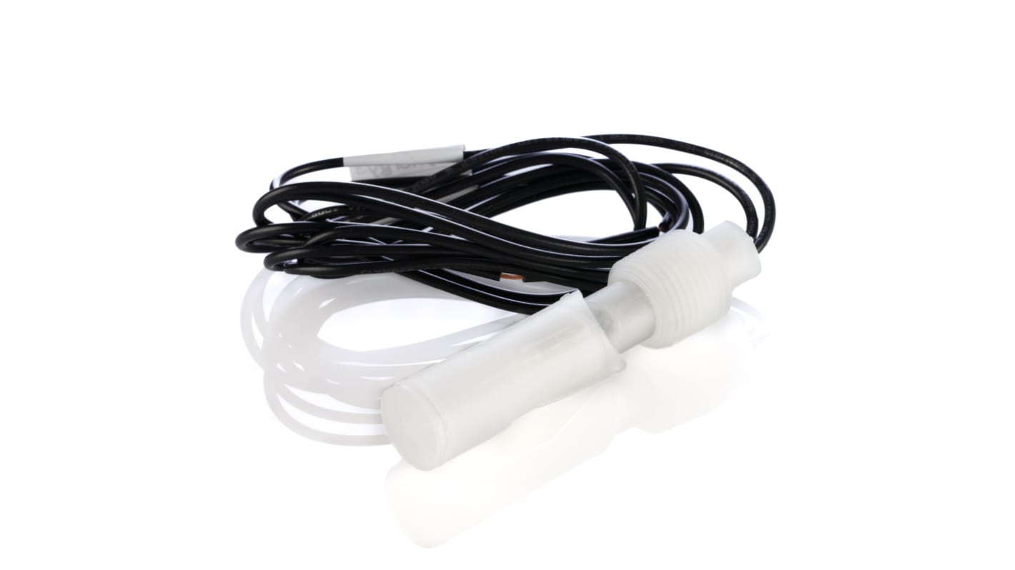 Sensata Cynergy3 PP浮球开关, 水平外部安装, NO/NC, 最大直流300V, 最高+100°C, 线长1m, RSF80系列