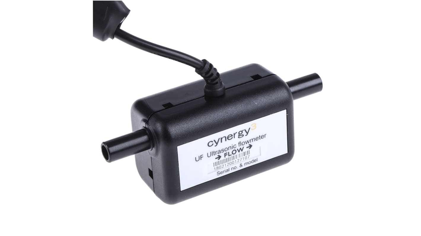 Sensata / Cynergy3 UF Series Sensor/Switch without Indicator Flow Meter for Liquid, 0.1 l/min Min, 8 L/min Max