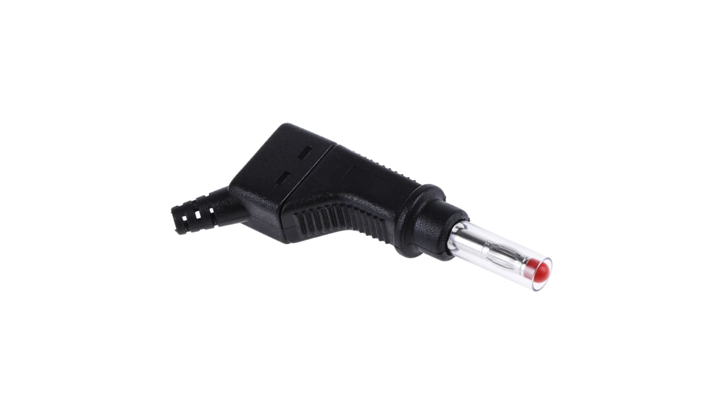 Connettore a banana Staubli, Maschio, Nero, 32A, 4 mm