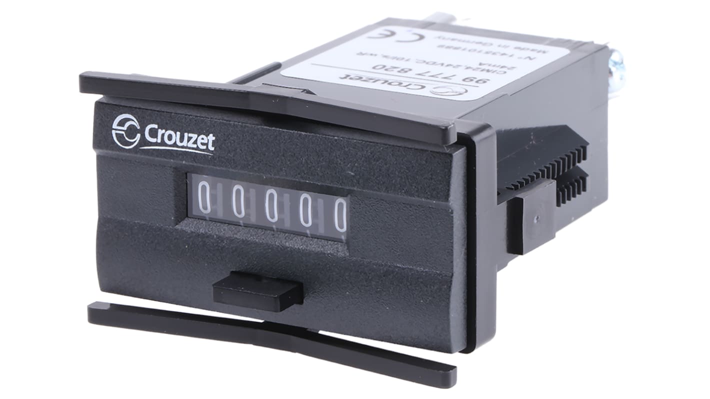 Rs-Online Contatore Crouzet Impulsi display Meccanico 5 cifre 24 V c.c