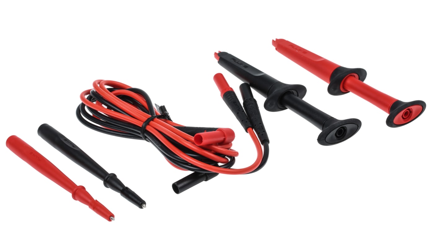 Juego de Cables de Prueba Eléctricos Fluke TL223-1, CAT III 1000V