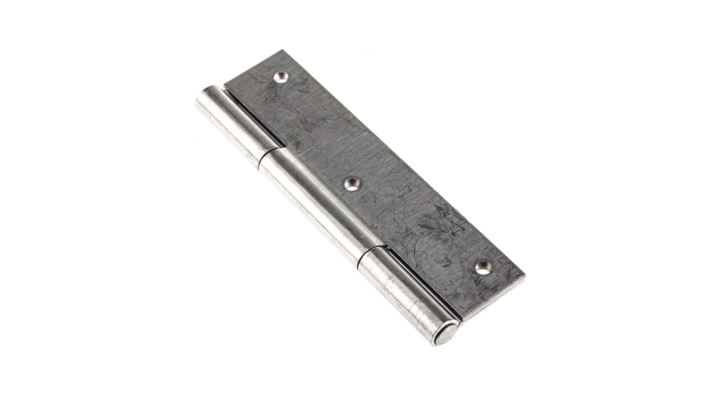 RS PRO Edelstahl Scharnier Türbandscharnier Freischwingend, 2mm x 60mm x 120mm