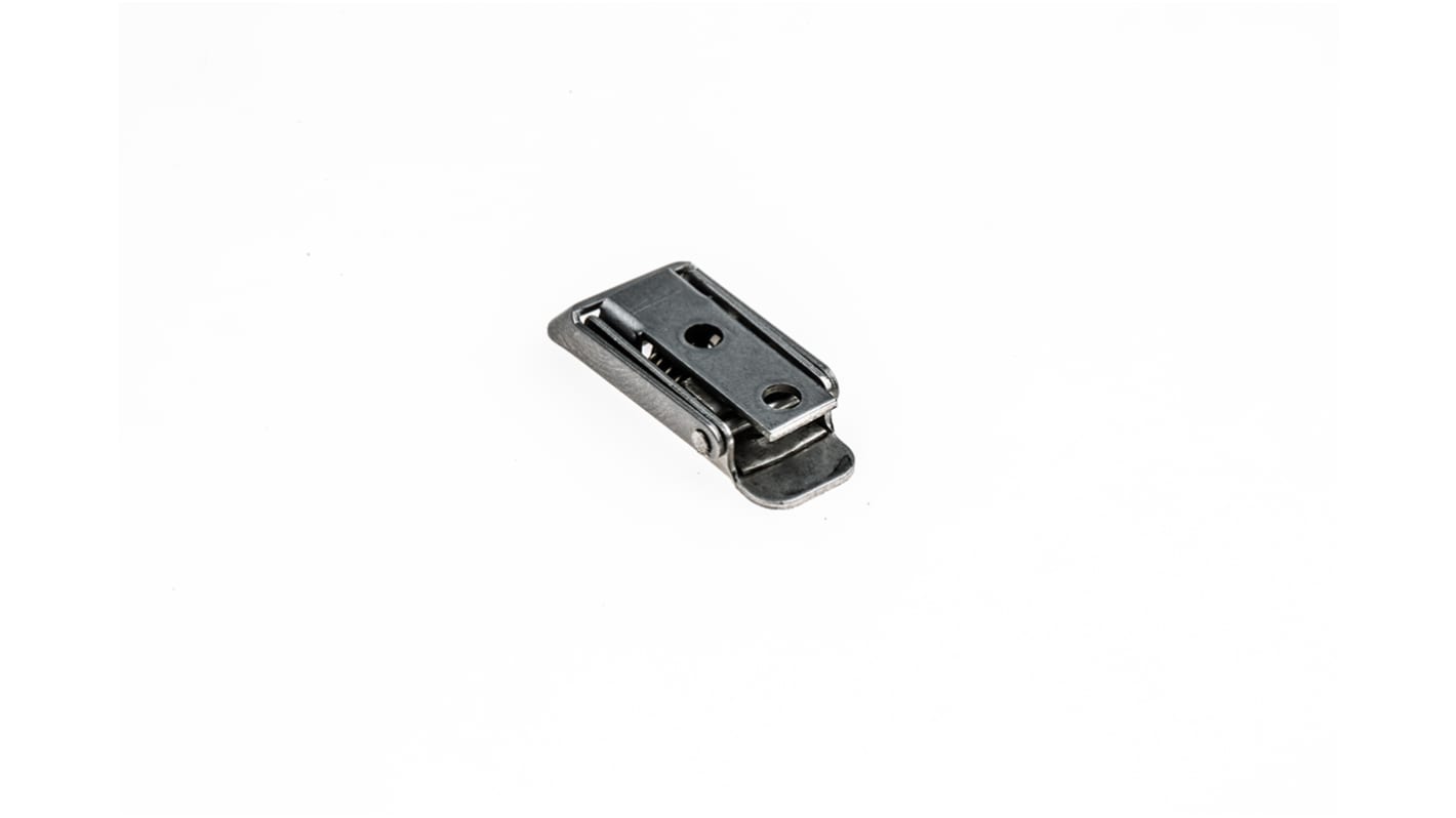 RS PRO 弹簧搭扣锁, 不锈钢制, 29.2 x 13.1 x 6mm