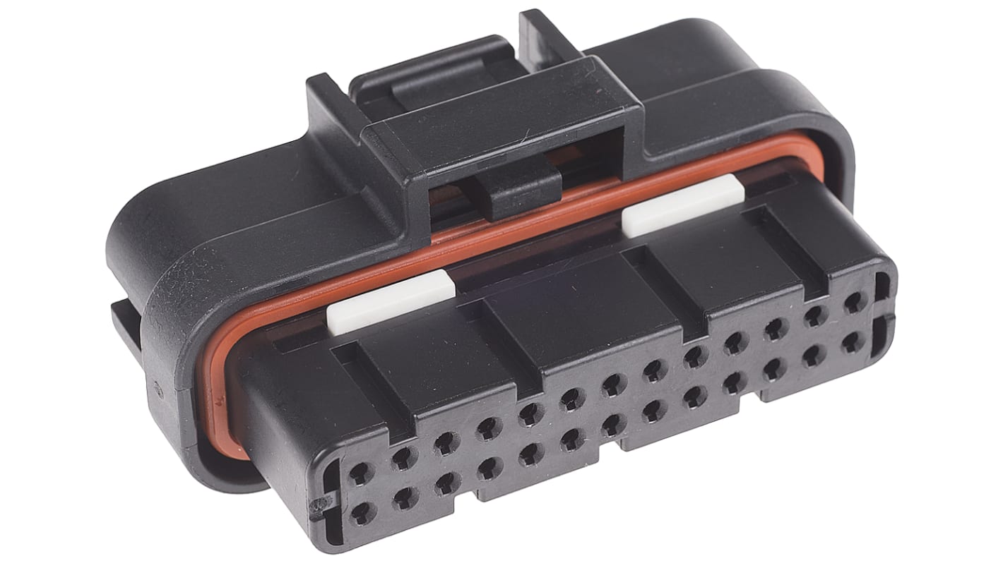 Connettore automotive TE Connectivity, Femmina, 26 vie, 2 file