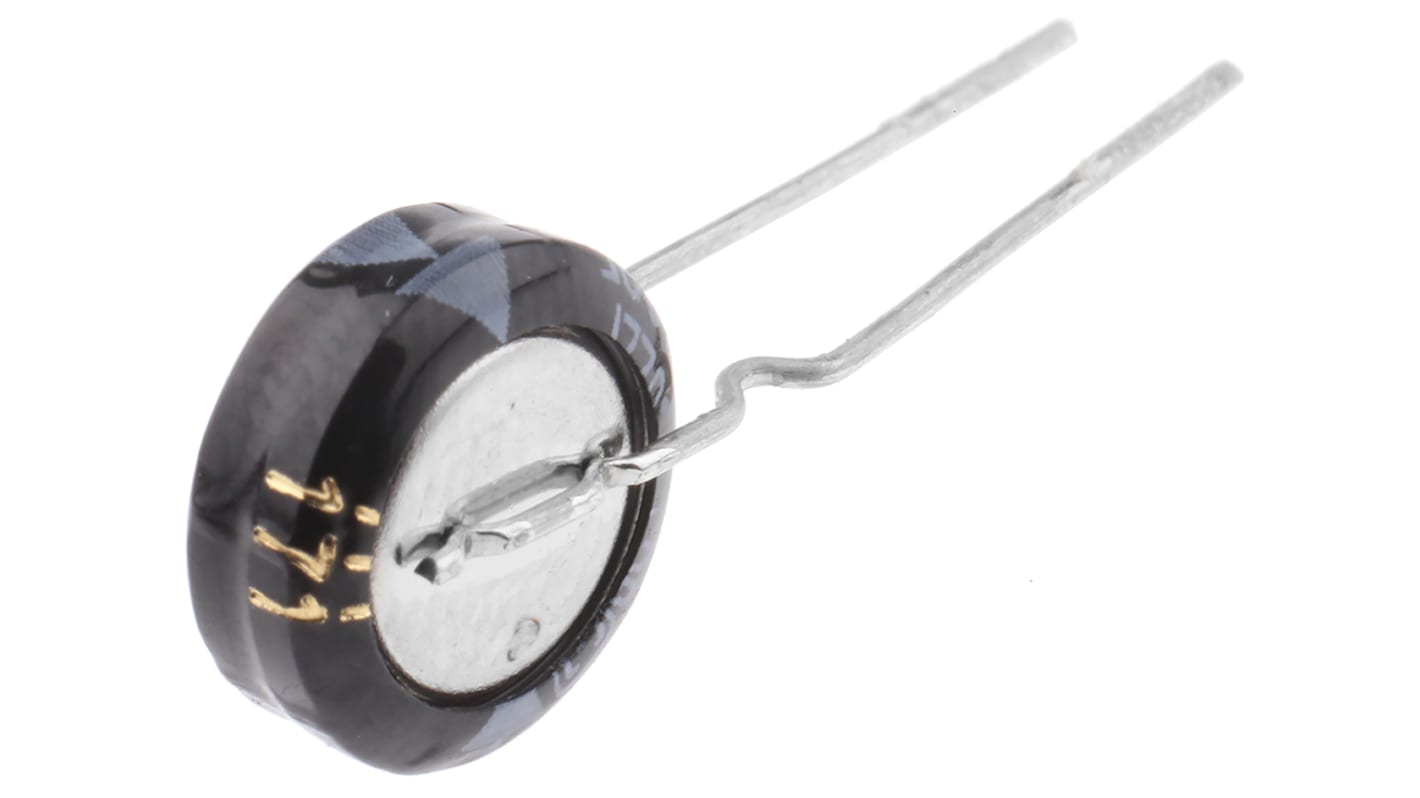 Panasonic 22000μF Supercapacitor -20 → +80% Tolerance, SE 5.5V dc, Through Hole