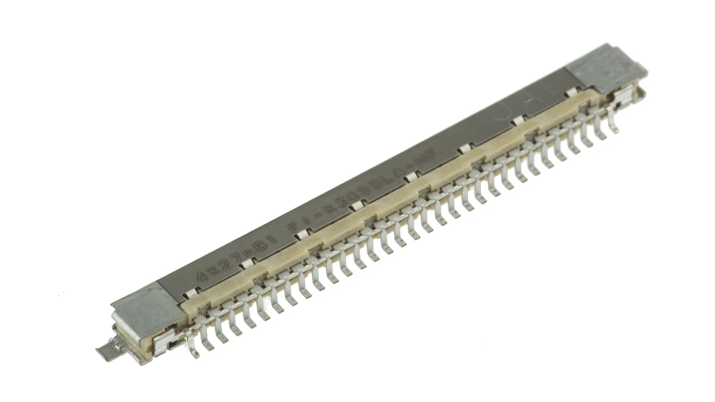 Gniazdo PCB 30 -pinowe raster: 1mm typu płytka – płytka Kąt Proste SMD