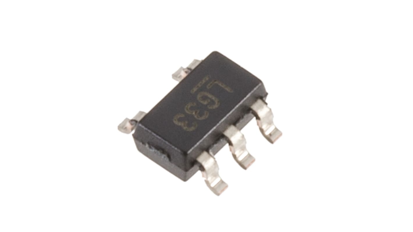 Microchip LDO稳压芯片, 3.3 V输出, 500mA最大输出, 单路输出, SOT-23, 表面贴装, 5针