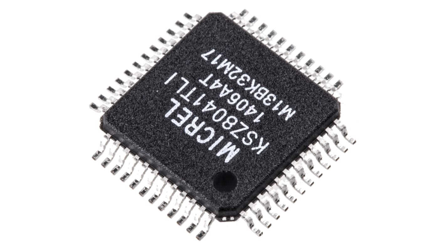 Microchip , 1-Channel Ethernet Transceiver 48-Pin TQFP, KSZ8041TLI