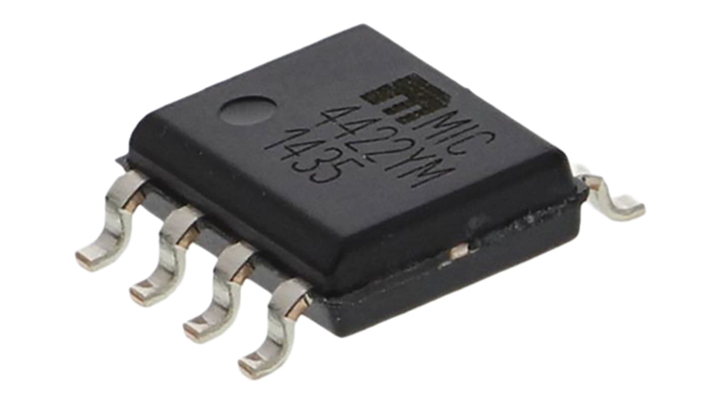 Microchip MIC4422YM-TR MOSFET Gate Driver 1, 9 A, 18V 8-Pin, SOIC