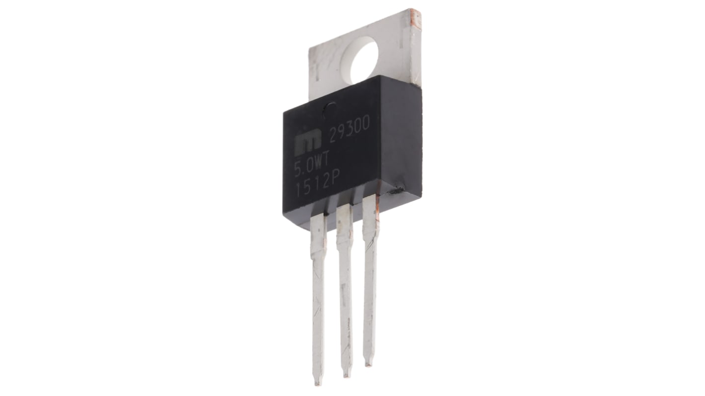 Micrel MIC29300-5.0WT, LDO Regulator, 3A, 5 V, ±1% 3-Pin, TO-220