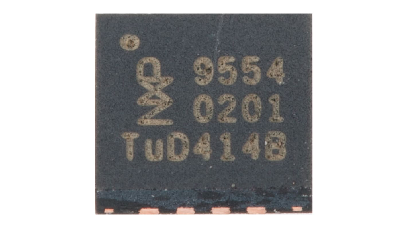 NXP 8通道I/O扩展器, I2C, SMBus接口, HVQFN封装, 16引脚, 贴片安装, 最大5.5 V