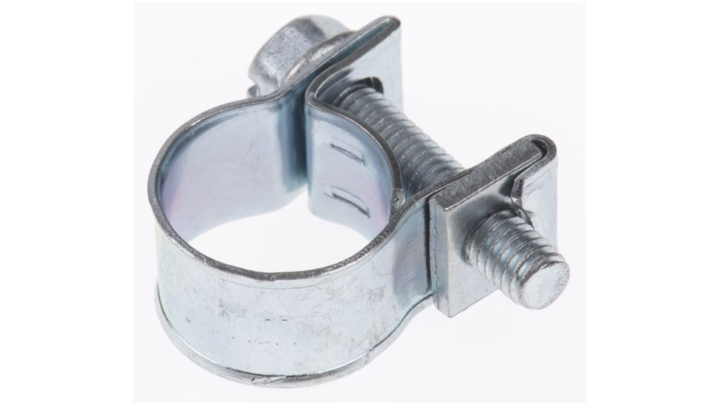 JCS Hi-Torque 钢卡箍, 10 → 12mm内径, 带宽9mm, 螺栓传动