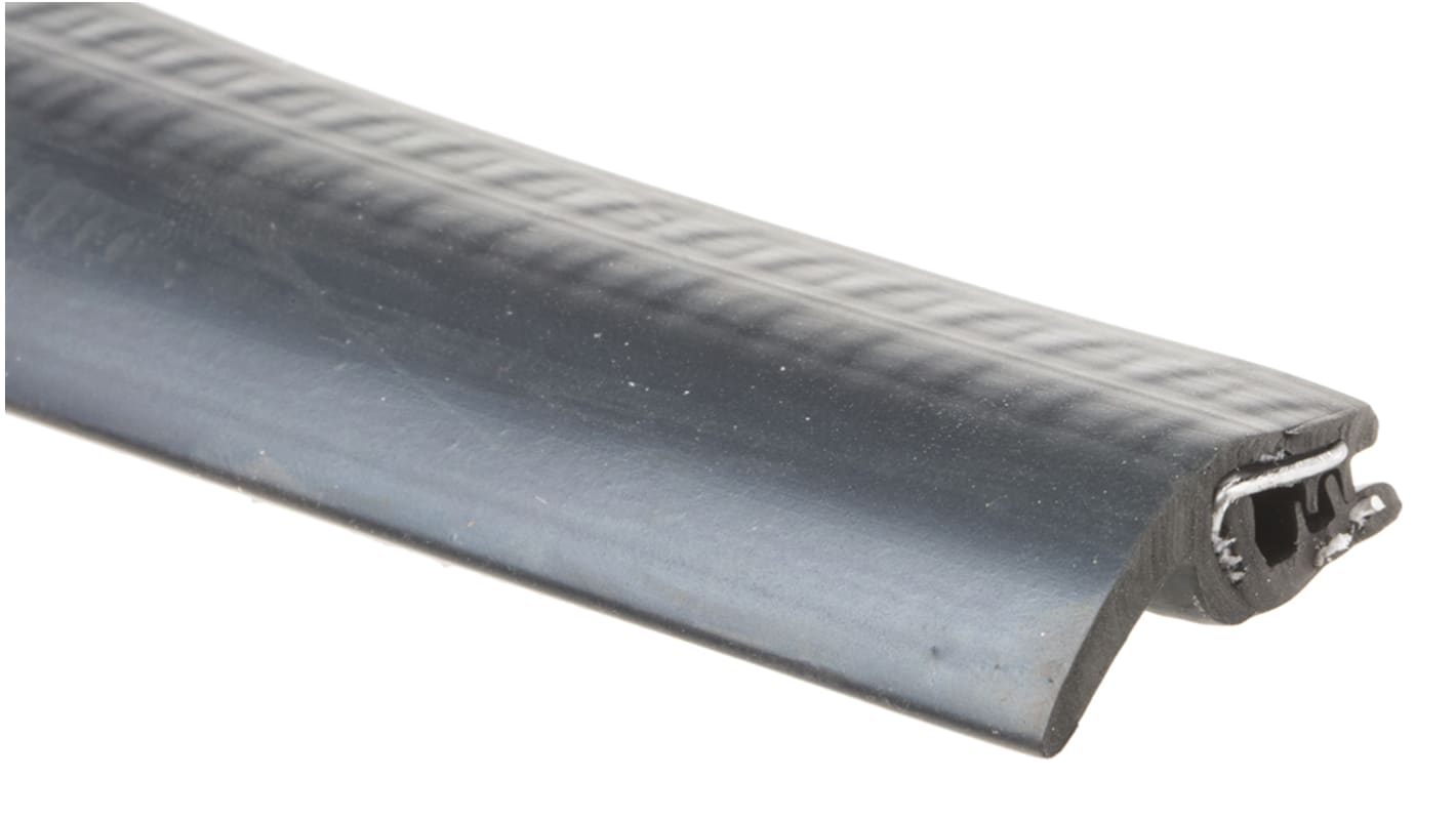 RS PRO Black EPDM  Edging Strip, 20m