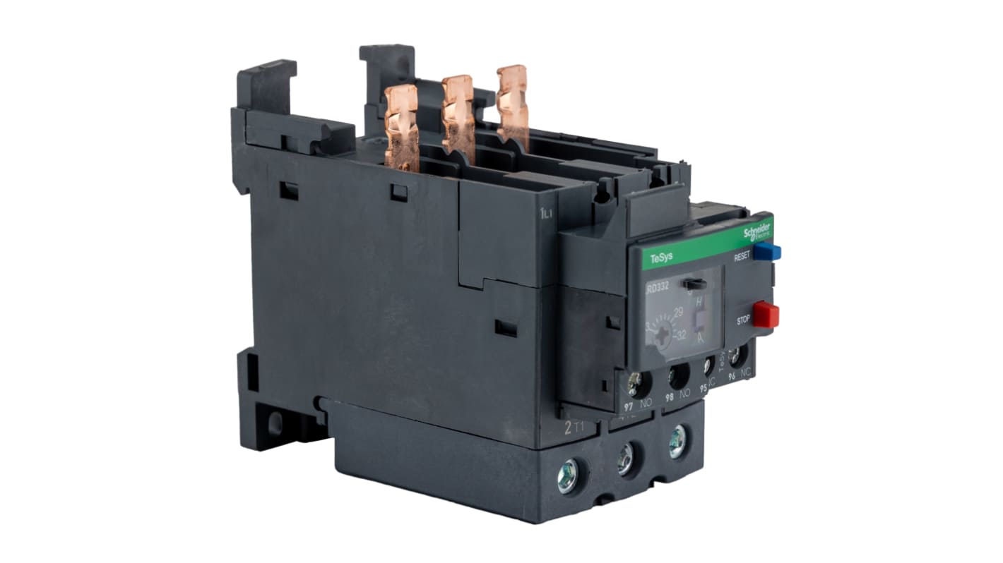 Schneider Electric LRD Thermal Overload Relay 1NO + 1NC, 23 → 32 A F.L.C, 32 A Contact Rating, TeSys D