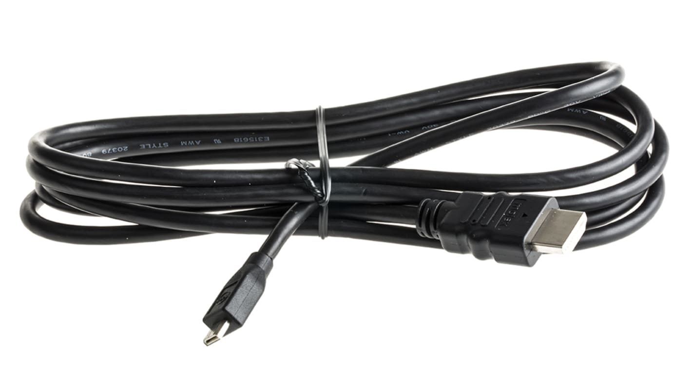 Molex HDMIケーブル 長さ：2m, コネクタ A：オス, コネクタ B：オス, 68786-0003