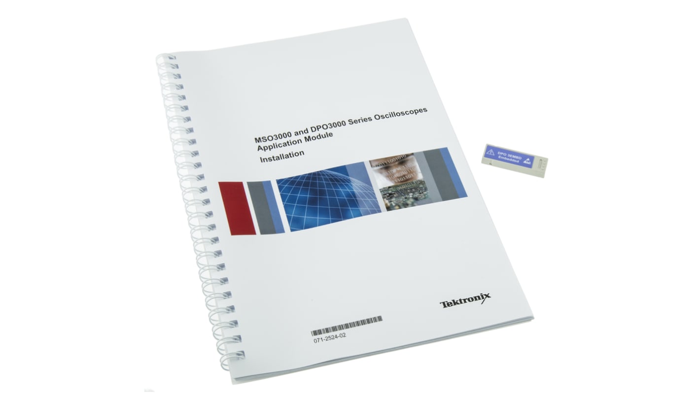 Módulo de osciloscopio Tektronix DPO3EMBD, para usar con Serie MSO/DPO3000