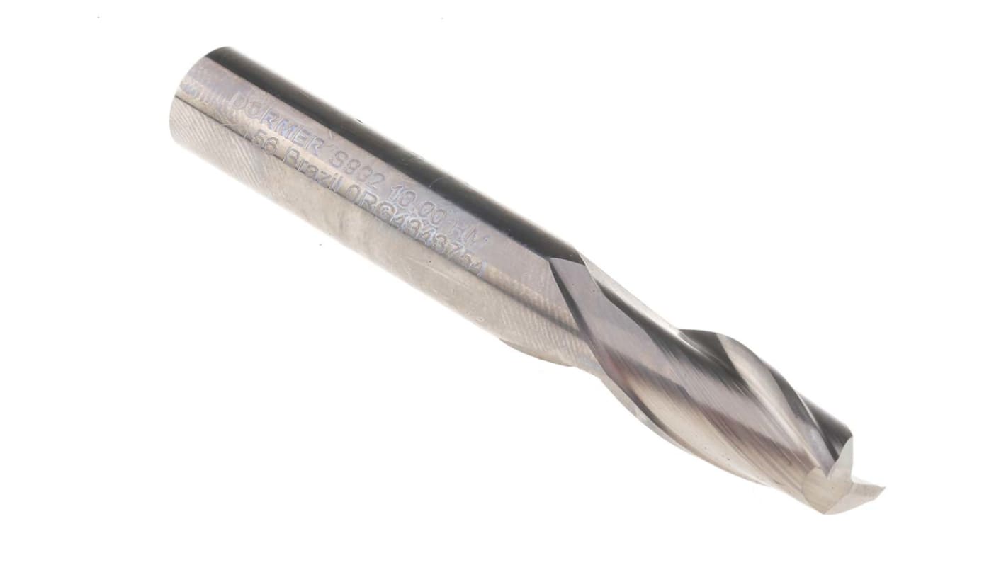 Dormer Plain Slot Drill, 10mm Cut Diameter