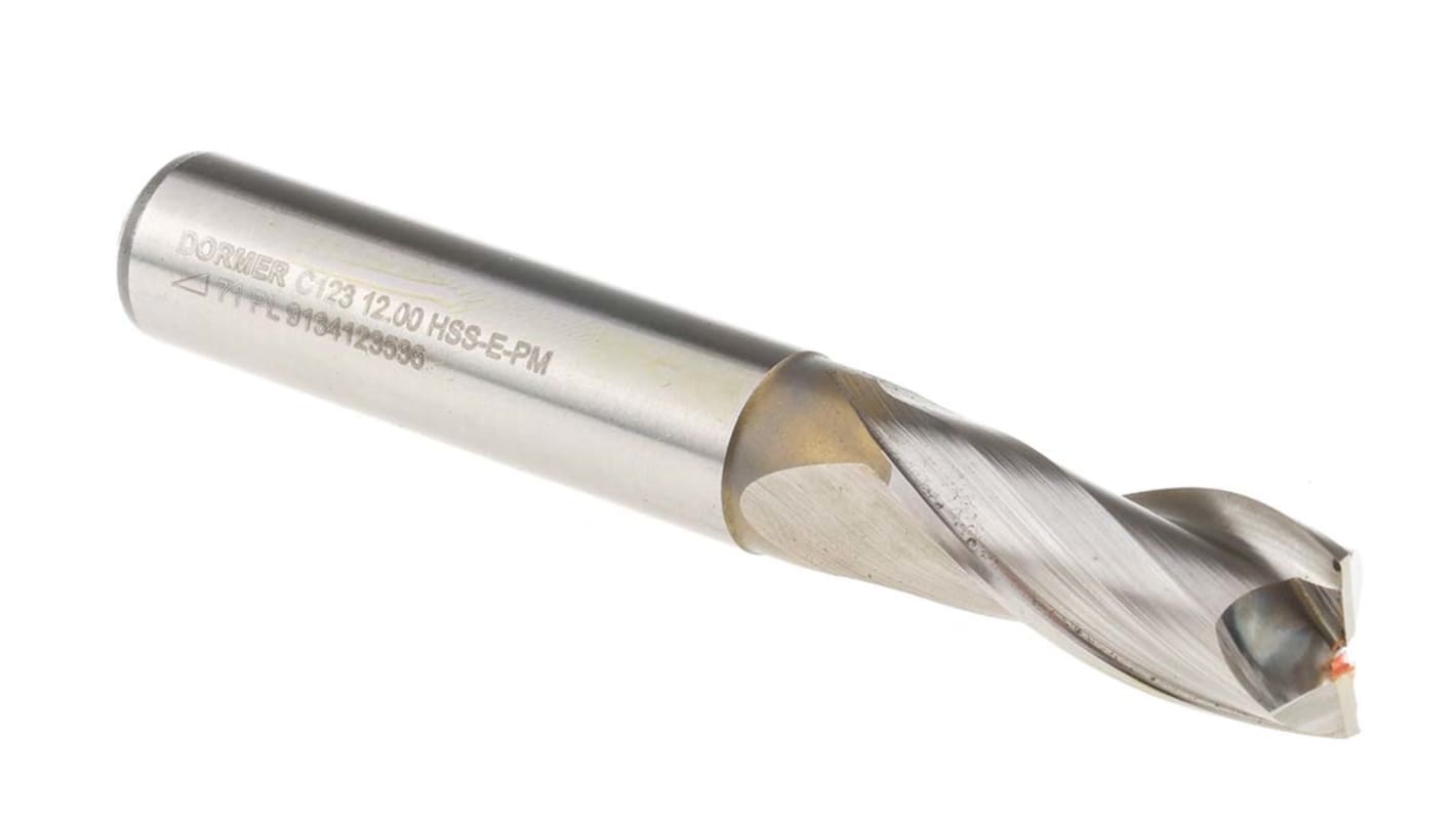 Fresa per scanalature Piana in HSS-E-PM Dormer, Ø taglienti 12mm