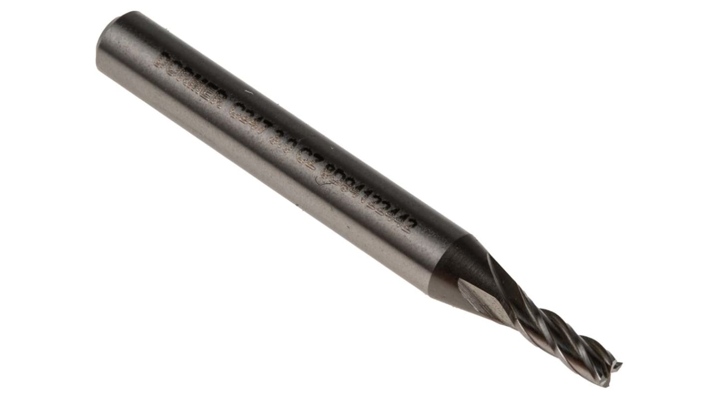 Dormer End Mill, 3mm Cutter, HSCo, 6 mm Shank, 8mm Cut