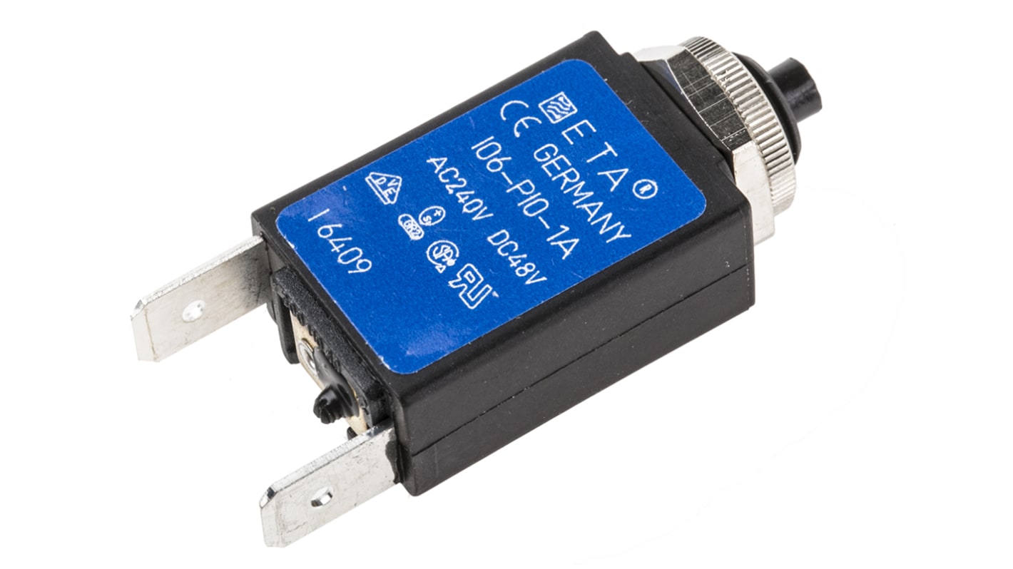 Interruttore termico ETA 106, 1 polo poli, 1A, 240V