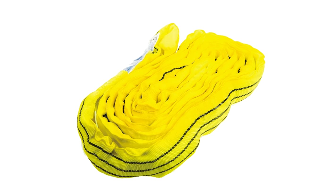RS PRO Rundschlinge Gelb, 60mm x 2m, 3t