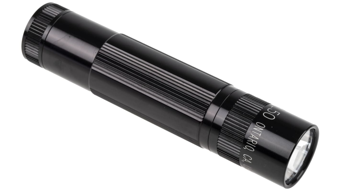Maglite 手电筒, 104LM, LED, 3 节 AAA 电池电池, 黑色, XL系列, Maglite XL50