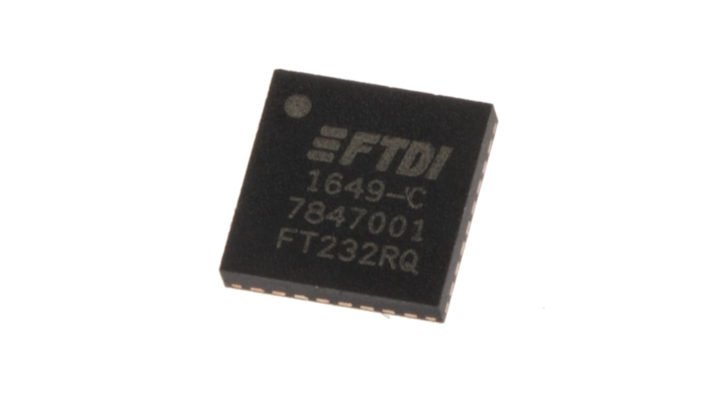 Ricetrasmettitore multiprotocollo FT232RQ-REEL, QFN 32 Pin